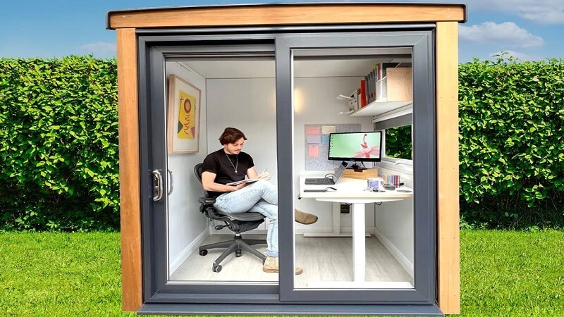 The Benefits of Installing a Backyard Office Pod at Home